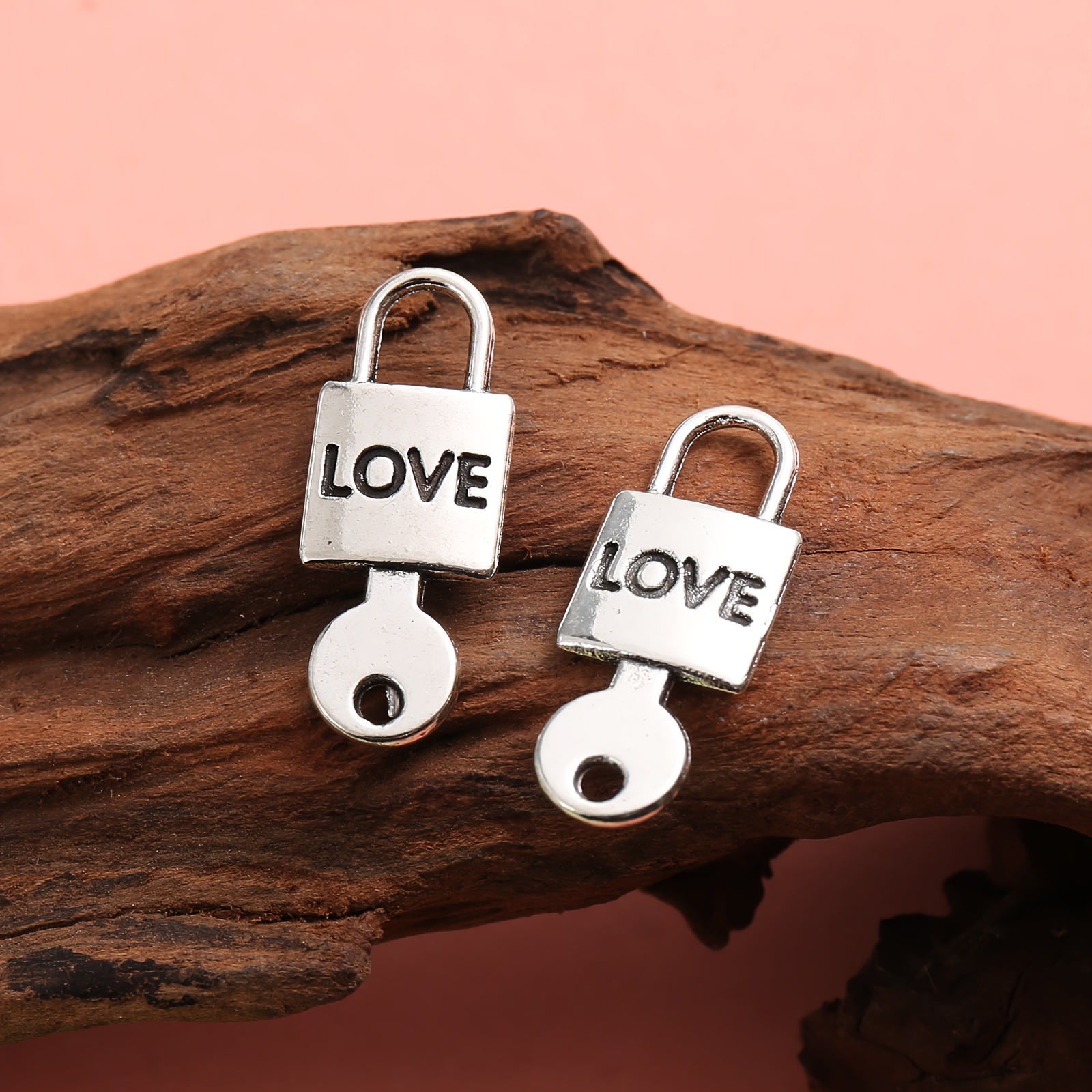 13pcs Retro Key-Integrated Mini Charms Set, Unique Gift